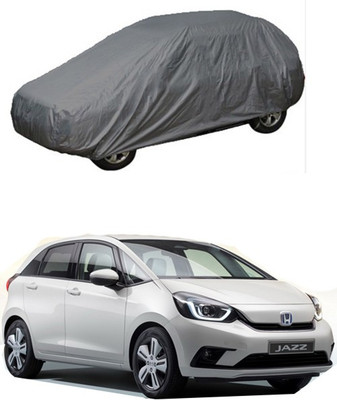 THE REAL ARV Car Cover For Honda Jazz (With Mirror Pockets)(Grey)