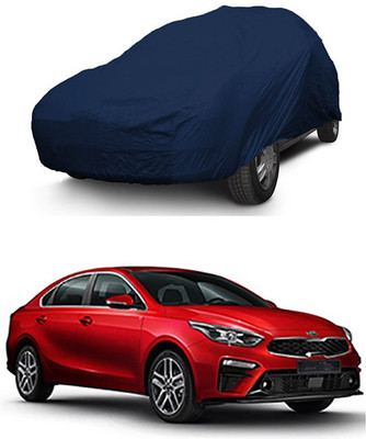 Utkarsh Car Cover For Kia Cerato (Without Mirror Pockets)(Blue)