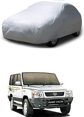 WildKraftZ Car Cover For Tata Sumo Victa (Without Mirror Pockets)(Silver)