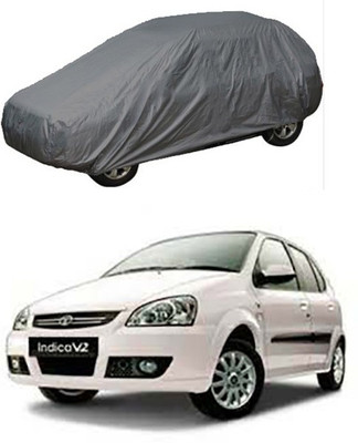 Utkarsh Car Cover For Tata Indica V2 (Without Mirror Pockets)(Grey)