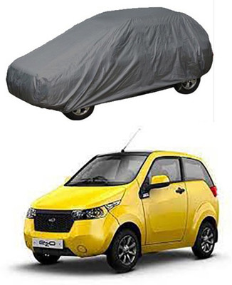 THE REAL ARV Car Cover For Mahindra Reva (With Mirror Pockets)(Grey)