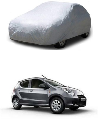 THE REAL ARV Car Cover For Maruti Suzuki A-Star (With Mirror Pockets)(Silver)