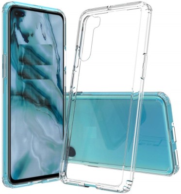 Phone Care Back Cover for Realme 6 Pro(Transparent, White, Grip Case, Pack of: 1)