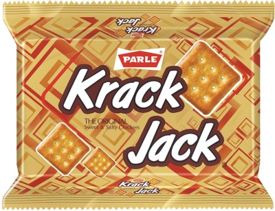 PARLE Krack Jack Crackers Sweet & Salty Biscuit(176.4 g)