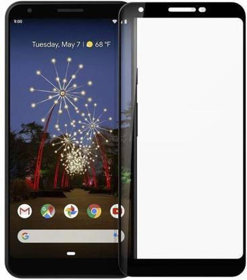 LIKEDESIGN Edge To Edge Tempered Glass for Google Pixel 3 a, Pixel 3a, Google Pixel 3a(Pack of 1)