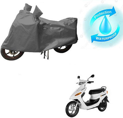 RPSENTTERPR Waterproof Two Wheeler Cover for Indus(Yo Electron, Grey)