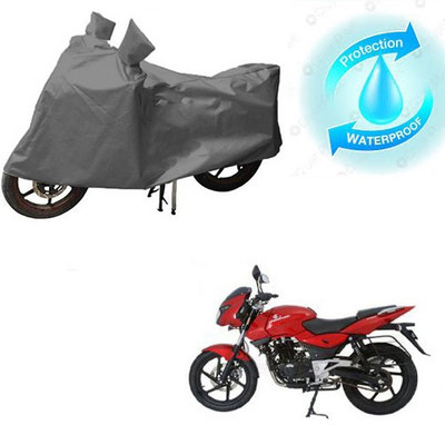 RPSENTTERPR Waterproof Two Wheeler Cover for Bajaj(Pulsar 200 NS DTS-i, Grey)