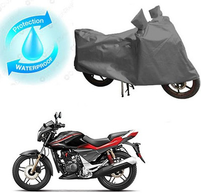 RPSENTTERPR Waterproof Two Wheeler Cover for Hero(CBZ Extreme, Grey)
