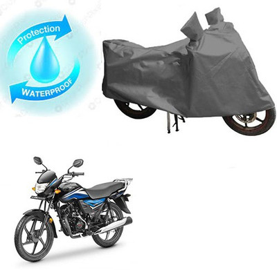 RPSENTTERPR Waterproof Two Wheeler Cover for Honda(Dream Neo, Grey)