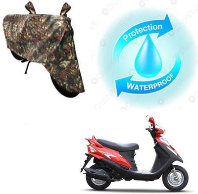 RPSENTTERPR Waterproof Two Wheeler Cover for Mahindra(Flyte, Multicolor)