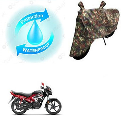 SANJU Waterproof Two Wheeler Cover for Honda(Dream Yuga, Multicolor)