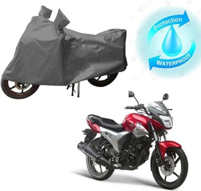 saanvi Waterproof Two Wheeler Cover for Yamaha(SZ X, Grey)