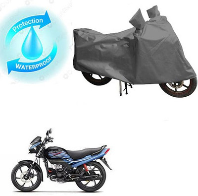 RPSENTTERPR Waterproof Two Wheeler Cover for Honda(Passion Pro, Grey)