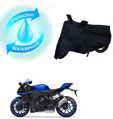 SANJU Waterproof Two Wheeler Cover for Yamaha(YZF R1, Black)