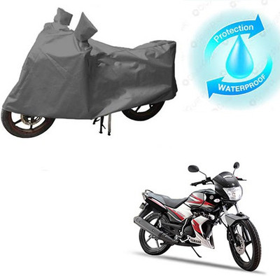 RPSENTTERPR Waterproof Two Wheeler Cover for Yamaha(SS 125, Grey)