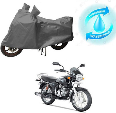 RPSENTTERPR Waterproof Two Wheeler Cover for Bajaj(Boxer, Grey)
