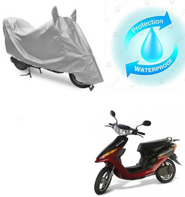 RPSENTTERPR Waterproof Two Wheeler Cover for Indus(Yo Style, Silver)