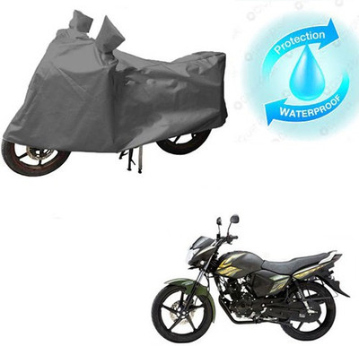 RPSENTTERPR Waterproof Two Wheeler Cover for Yamaha(Saluto, Grey)