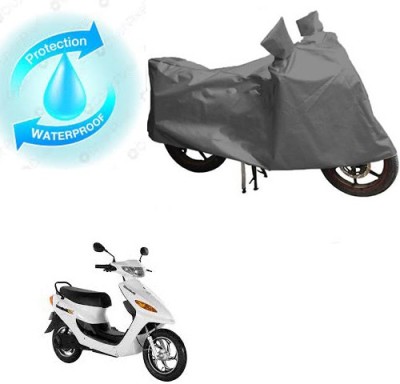 RPSENTTERPR Waterproof Two Wheeler Cover for Indus(Yo Electron, Grey)