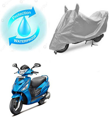 SANJU Waterproof Two Wheeler Cover for Hero(Maestro, Silver)