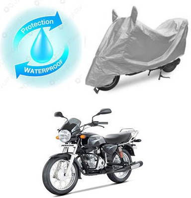 RPSENTTERPR Waterproof Two Wheeler Cover for Bajaj(Boxer, Silver)