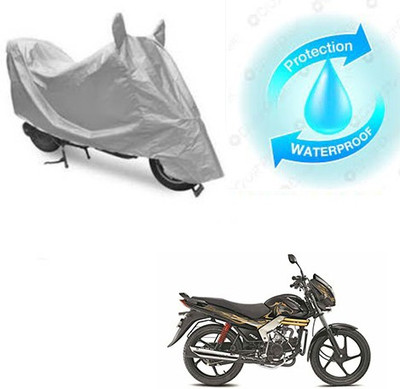 RPSENTTERPR Waterproof Two Wheeler Cover for Mahindra(Centuro, Silver)