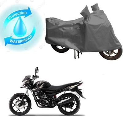 RPSENTTERPR Waterproof Two Wheeler Cover for Bajaj(Discover 150 s, Grey)