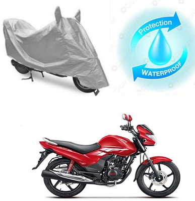 RPSENTTERPR Waterproof Two Wheeler Cover for Hero(Achiever, Silver)