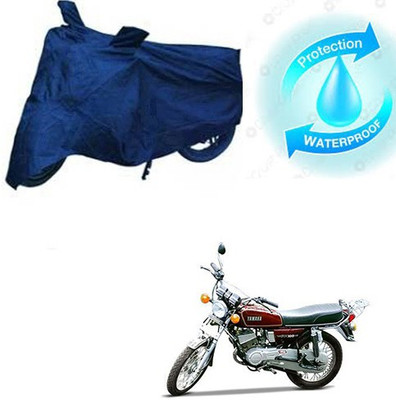 Motoren Waterproof Two Wheeler Cover for Yamaha(RX 100, Blue)