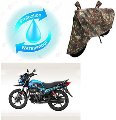 SANJU Waterproof Two Wheeler Cover for Honda(Passion Pro TR, Multicolor)