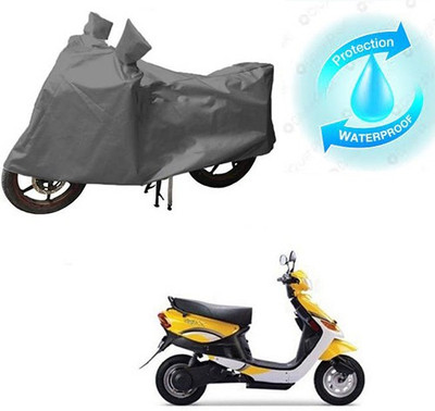 RPSENTTERPR Waterproof Two Wheeler Cover for Indus(Yo, Grey)