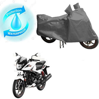 RPSENTTERPR Waterproof Two Wheeler Cover for Hero(Ignitor, Grey)