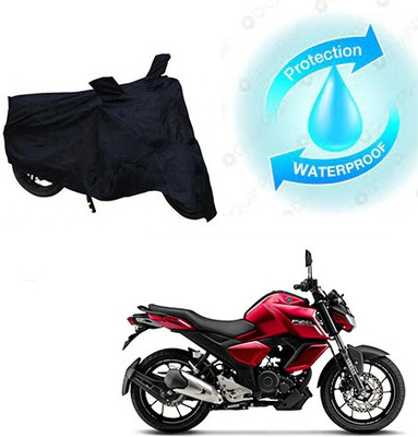 RPSENTTERPR Waterproof Two Wheeler Cover for Yamaha(FZ-S, Black)