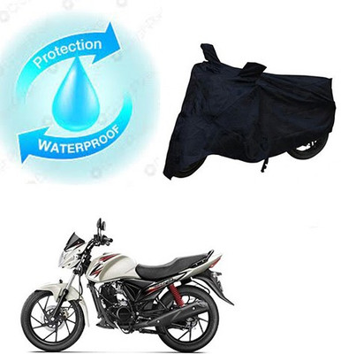 SANJU Waterproof Two Wheeler Cover for Suzuki(Sling Shot, Black)