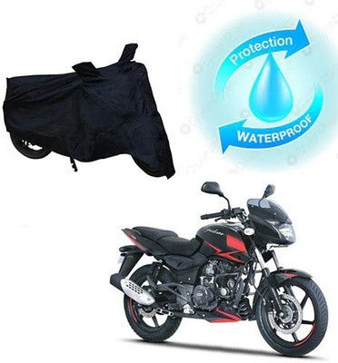 RPSENTTERPR Waterproof Two Wheeler Cover for Bajaj(Pulsar 180 DTS-i, Black)