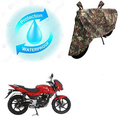 SANJU Waterproof Two Wheeler Cover for Bajaj(Pulsar 200 NS DTS-i, Multicolor)