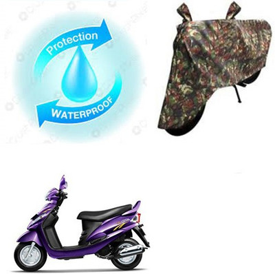 RPSENTTERPR Waterproof Two Wheeler Cover for Mahindra(Rodeo RZ, Multicolor)