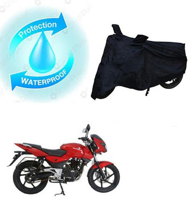 RPSENTTERPR Waterproof Two Wheeler Cover for Bajaj(Pulsar 200 NS DTS-i, Black)
