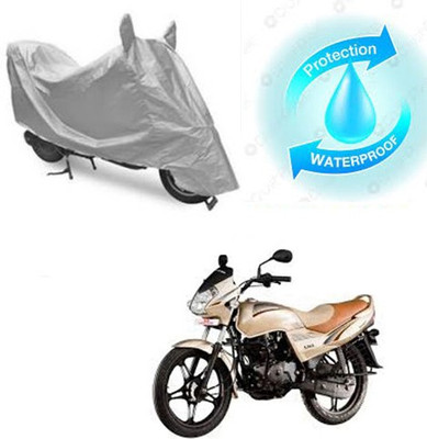 RPSENTTERPR Waterproof Two Wheeler Cover for LML(Freedom, Silver)