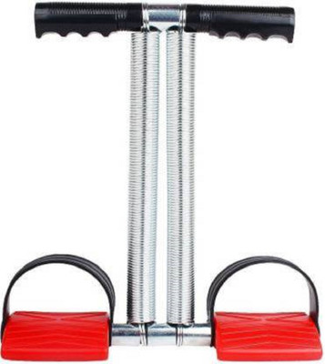 KHALIFA AND BADSHAH Tummy Trimmer Double String Fitness Gadget (Red) Ab Exerciser(Multicolor)
