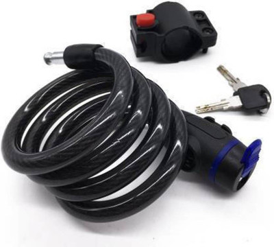 Gacher Cable Key Lock for Bike Cycle Helmet Luggage Cycle Lock