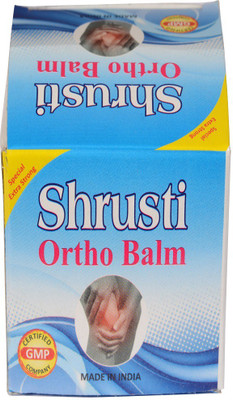 Shrusti Ortho Balm - Pack of 3 -120g Cream(120 g)