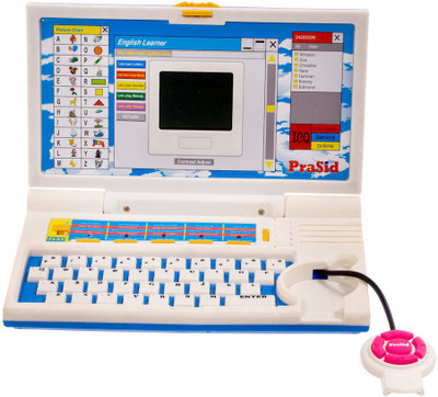 Vishw Enterprises English Learner 20 Activities & Play Laptop(Multicolor)
