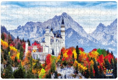 Webby Neuschwanstein Medieval Castle Jigsaw Puzzle, 252 pieces(252 Pieces)