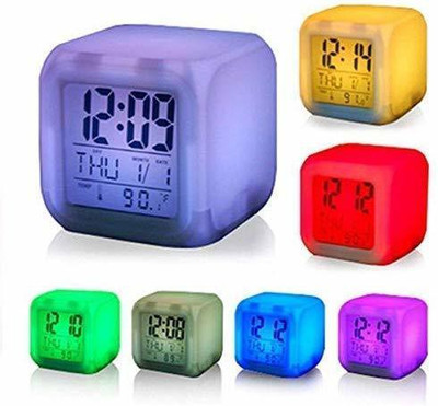 MOBIZAC Digital White Clock