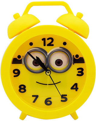 Asera Analog Yellow Clock