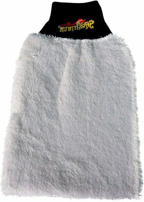 Meguiars Microfiber Wash Mitt Large size Machine Washable Reusable Super-Thick Absorbent Wash Mitt for Ultimate Finish Safer Washing Microfiber Vehicle Washing  Cloth(Pack Of 1)