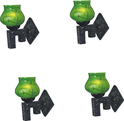 Somil Uplight Wall Lamp Without Bulb(Pack of 4)