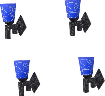 Somil Uplight Wall Lamp Without Bulb(Pack of 4)