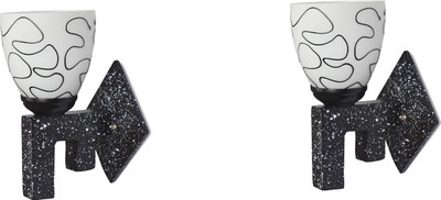 1st Time Wallchiere Wall Lamp Without Bulb(Pack of 2)